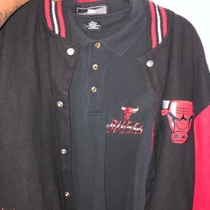 Reversible Jacket Chicago Bulls & XL Vintage Shirt